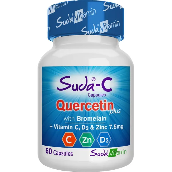 Suda Vitamin Suda-C Quercetin  30 Kapsül