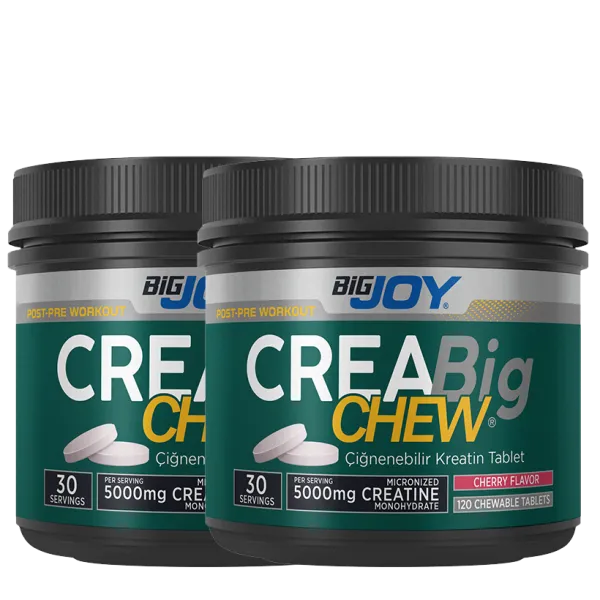 Creabig Chew Vişne 2 x 120 Tablet