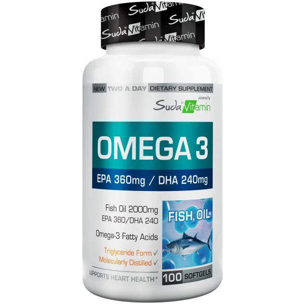 Suda Vitamin Omega-3  100 Softgel