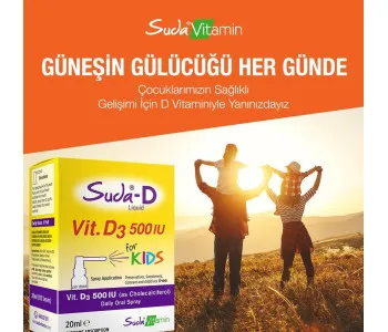 Suda Vitamin Suda-D D3+K2 Liquid  30ml
