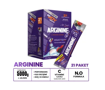 Bigjoy Arginine Go! Orman Meyveli 210g