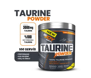Bigjoy Taurine Powder Aromasız 300g