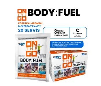 Bigjoy ONTHEGO BODY:FUEL Sports Drink Portakal 800g