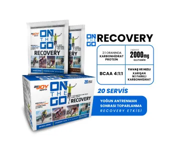 Bigjoy ONTHEGO RECOVERY Sports Drink Çilek 1400g