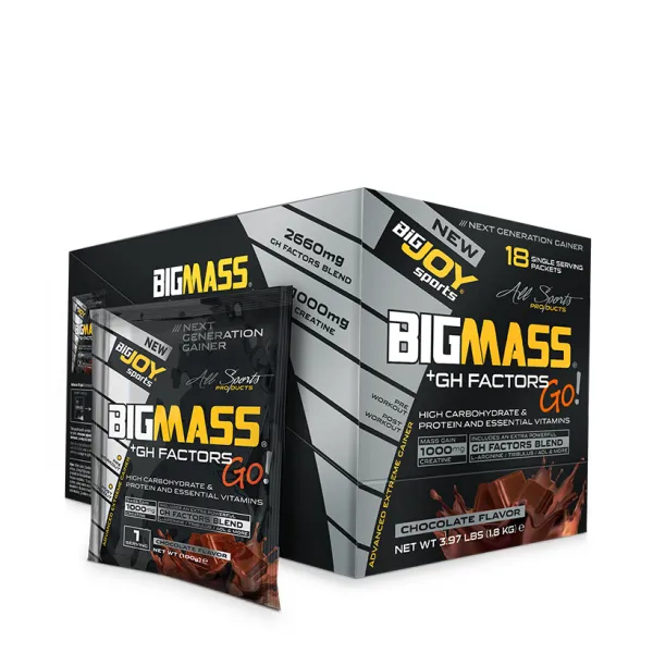 Bigjoy BIGMASS GO GH FACTORS Çikolata 1800g