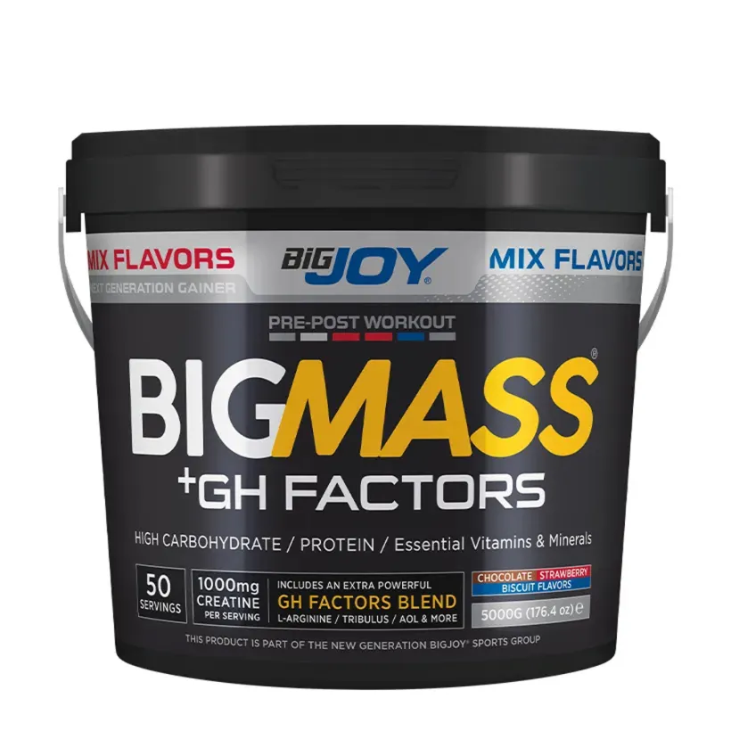 Bigjoy BIGMASS Gainer GH FACTORS MIX FLAVORS  Mix Aroma 5000g