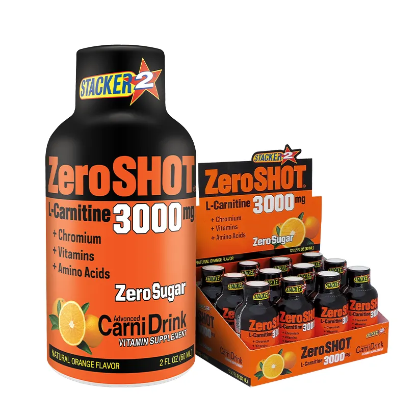 ZeroSHOT 3000mg Portakal 720ml