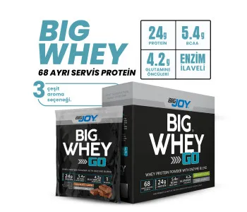 Bigjoy BIGWHEYGO Whey Protein Çikolata 2240g