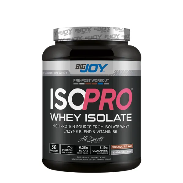 Bigjoy Isopro Whey Isolate Çikolata 1098g