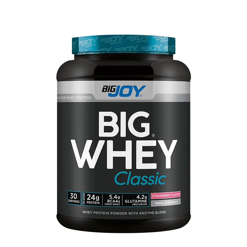 Bigjoy BIGWHEY Whey Protein Classic Çilek 990g